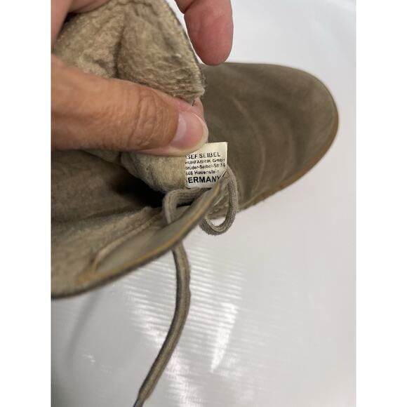 Josef Seibel Maren 2 Brown Suede Boots Chukka Leather Sherpa Lined 39 8.5 - Picture 13 of 14